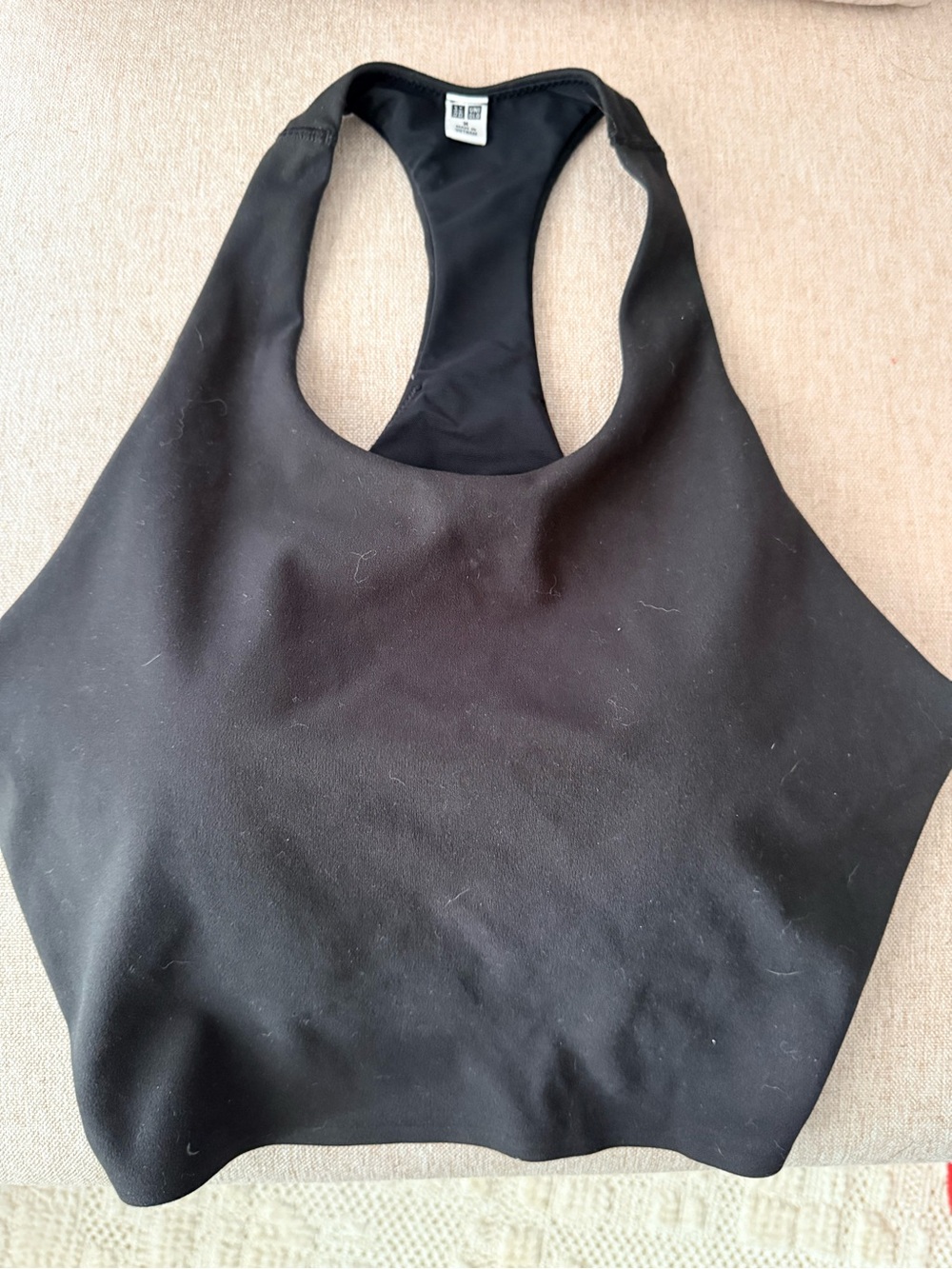 Black UNIQLO Activewear Racerback Bra